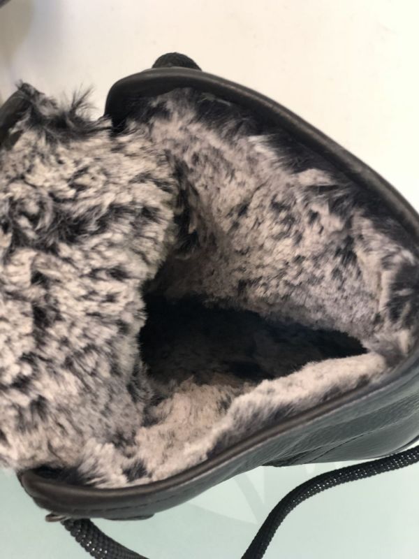 Bottine fourré IMUL à lacet noir - UNISA