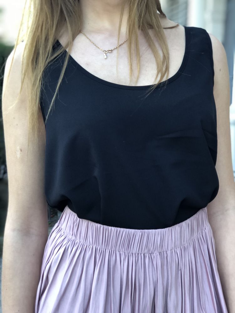 BASIC débardeur bi-matière French Connection