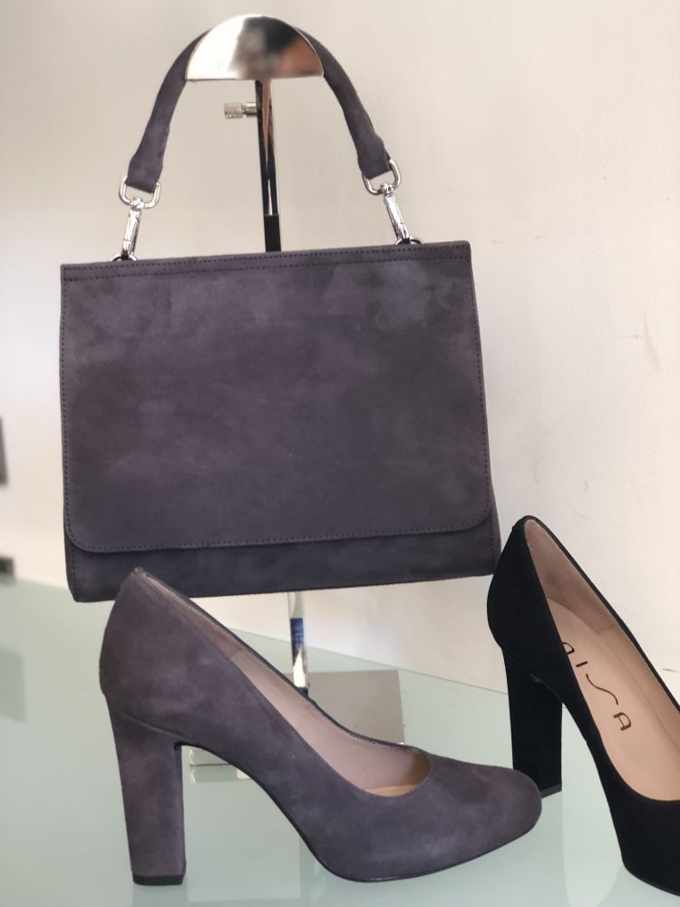 Escarpin PATRIC en Daim à Talon - UNISA