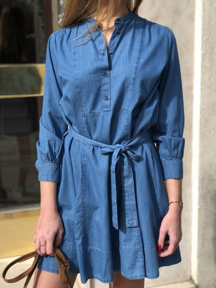  ROBE JEANS BLEUE FRENCH CONNECTION MARSEILLE 13002