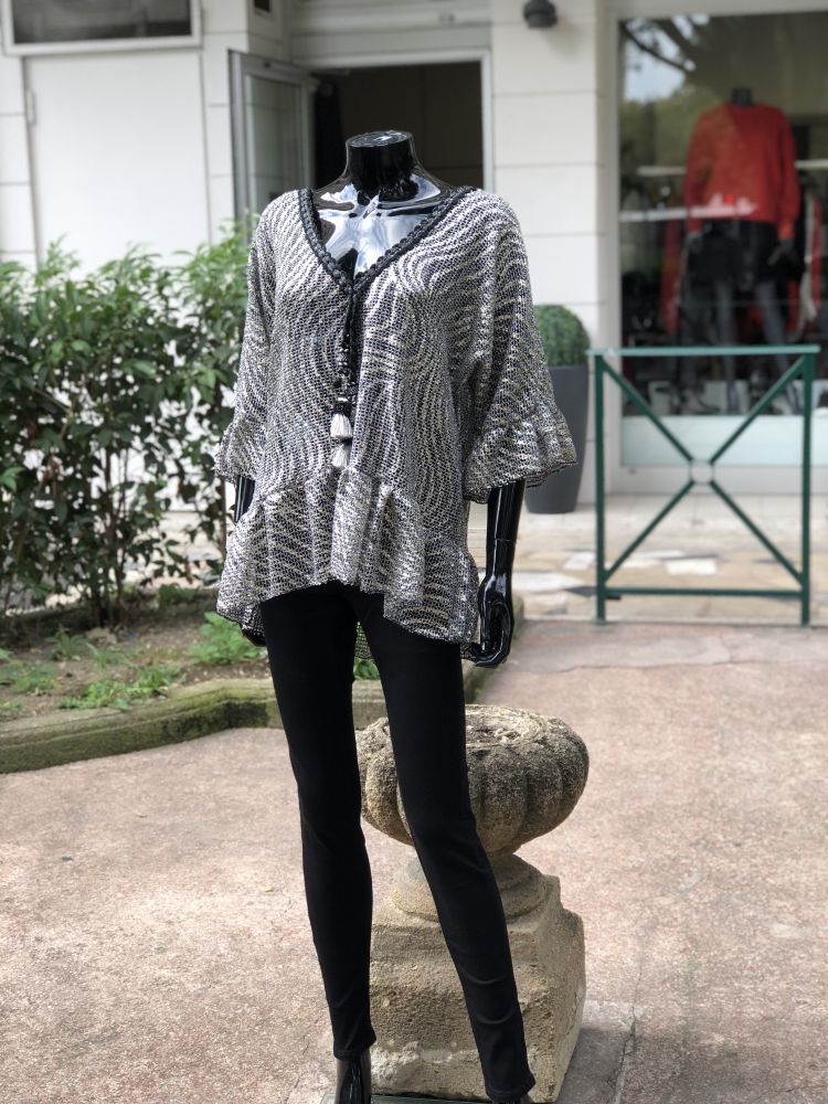 Haut irisée maille pour femme de la marque MISSTIC