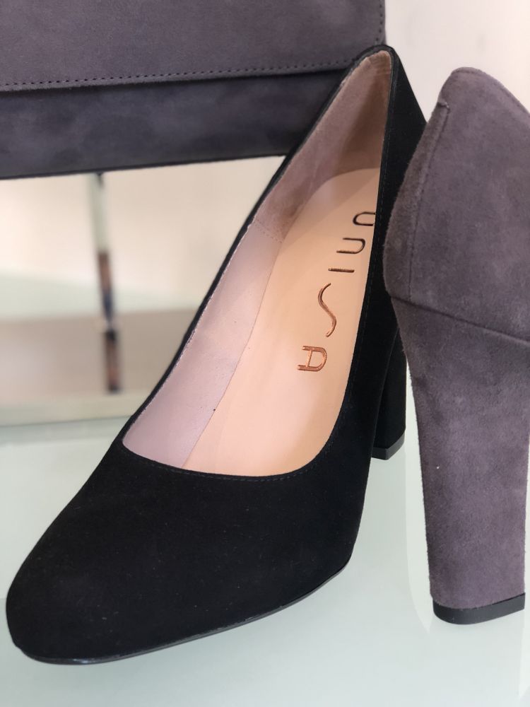 Escarpin PATRIC en Daim à Talon - UNISA