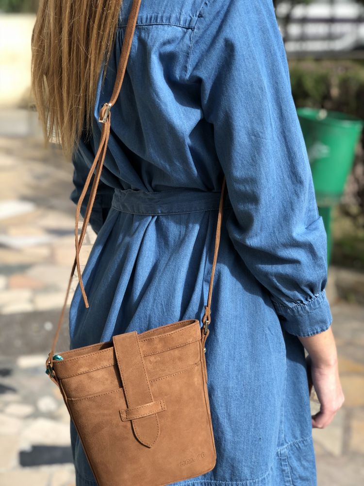 Robe bleue en jeans French Connection