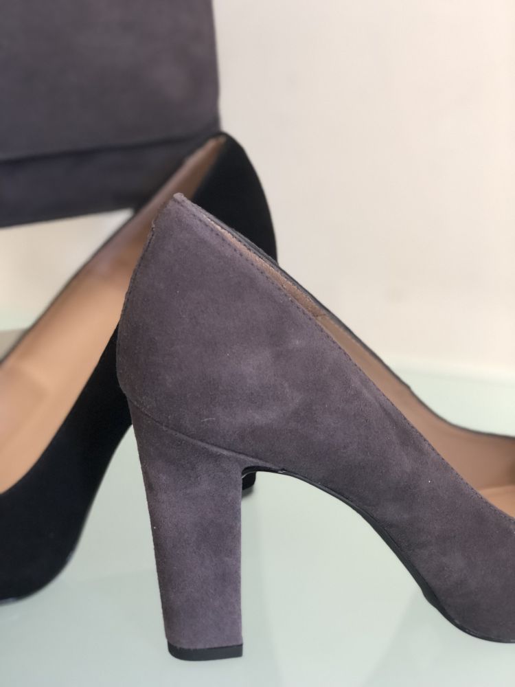 Escarpin PATRIC en Daim à Talon - UNISA