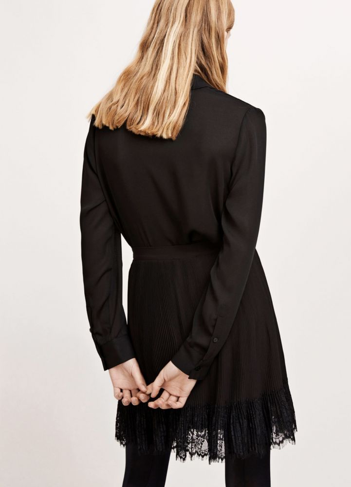 Jupe Plissée Dentelle