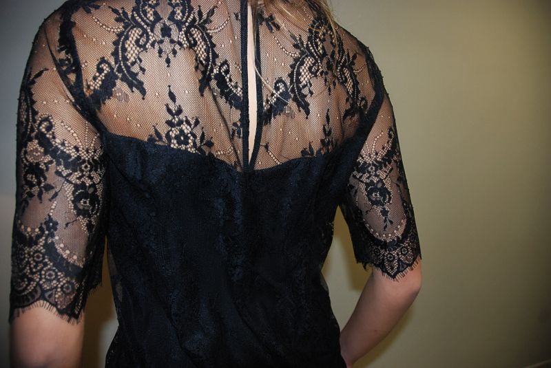 Vente Haut noir habillé en dentelle Samsoe Samsoe sur Marseille