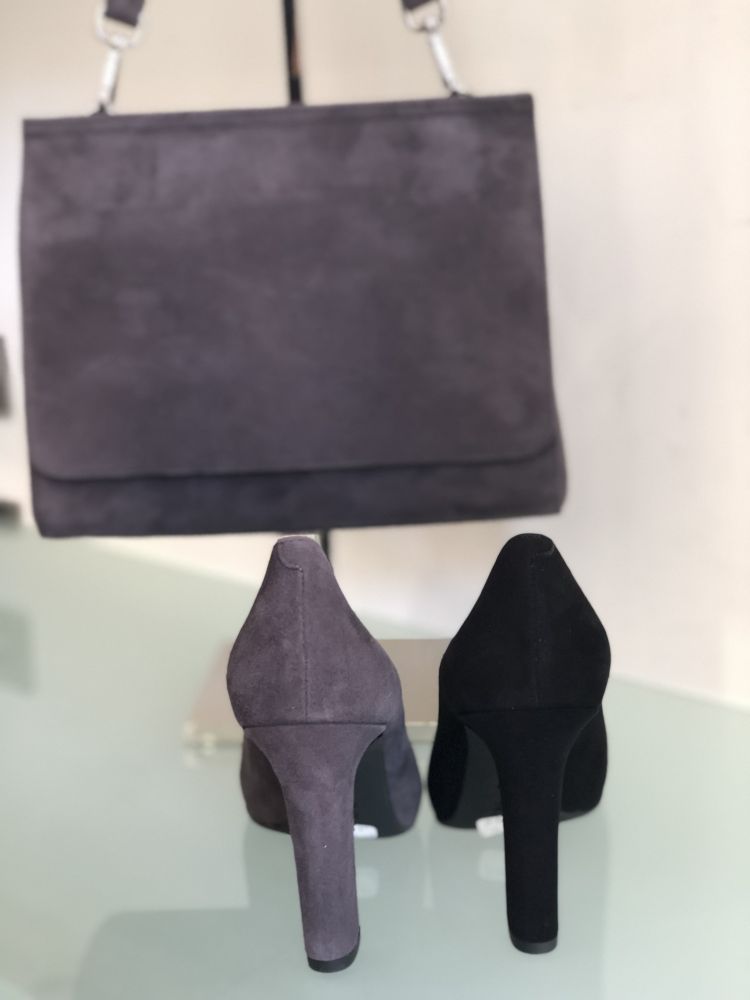 Escarpin PATRIC en Daim à Talon - UNISA