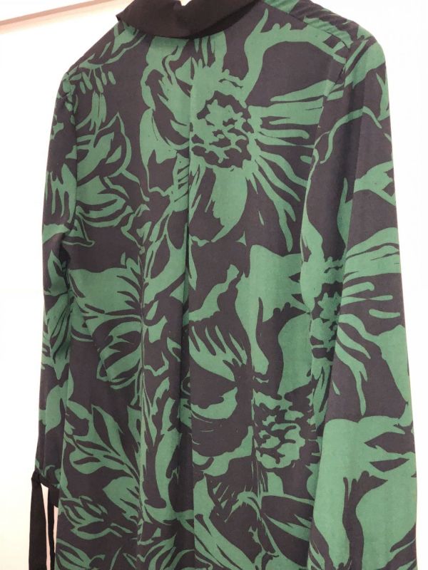 robe verte dos pince