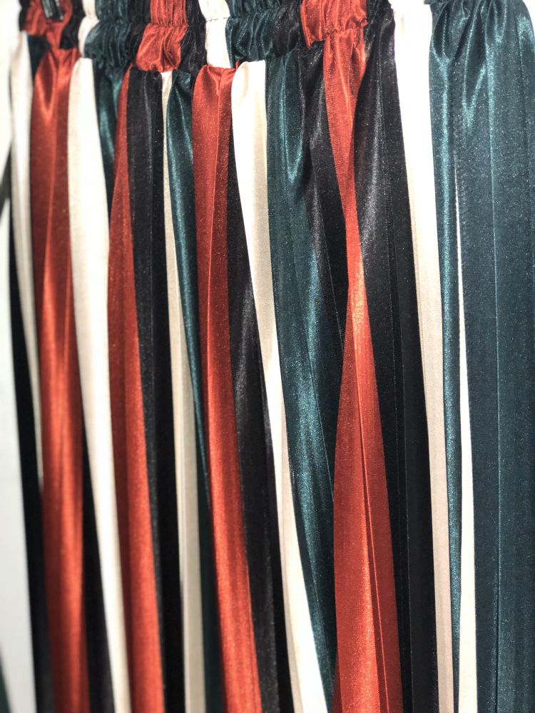 jupe imprimé plissé 