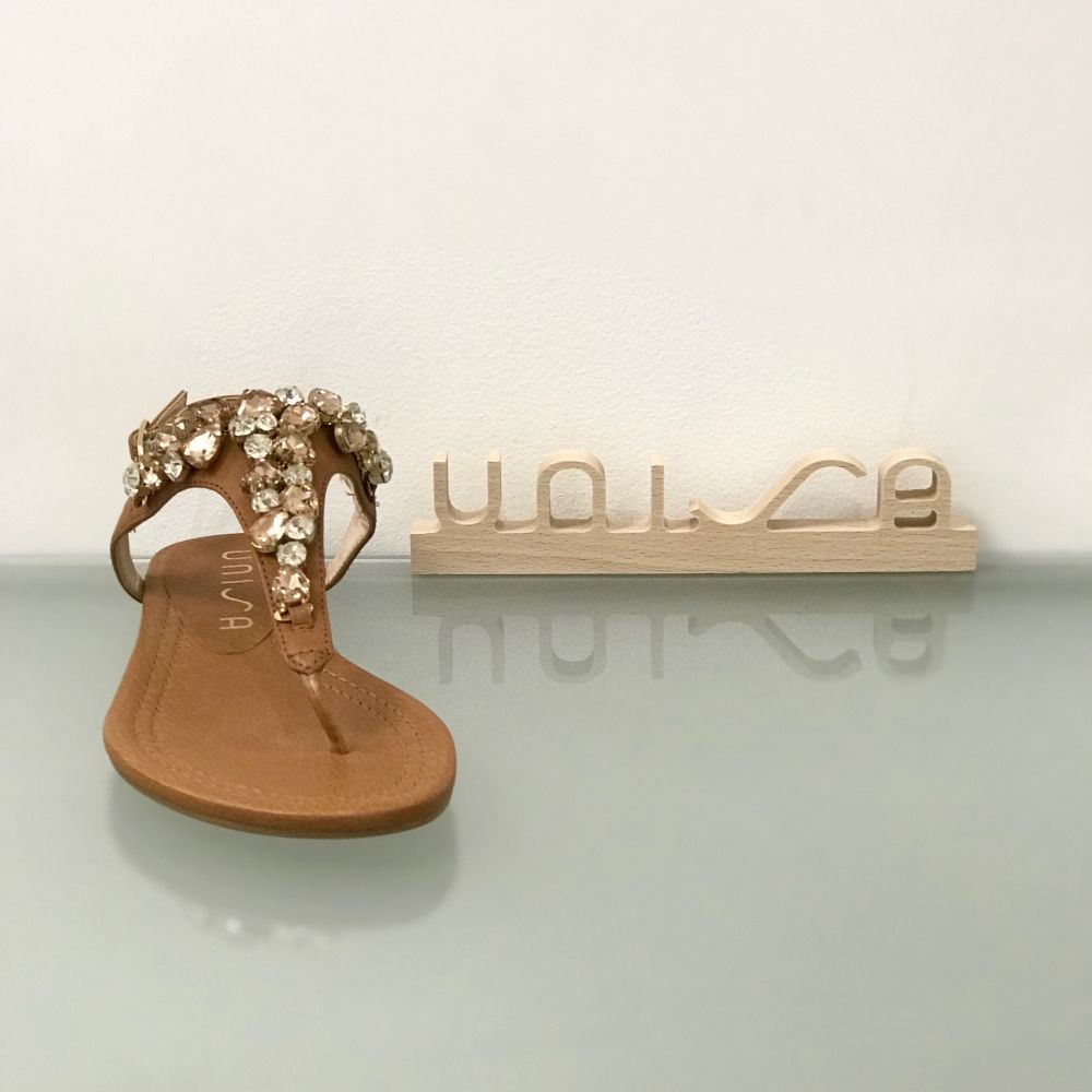 Sandale été avec bijoux 