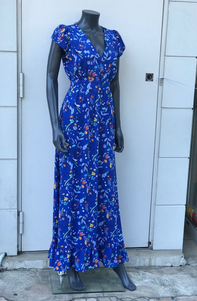 ROBE LONGUE BLEU A MARSEILLE