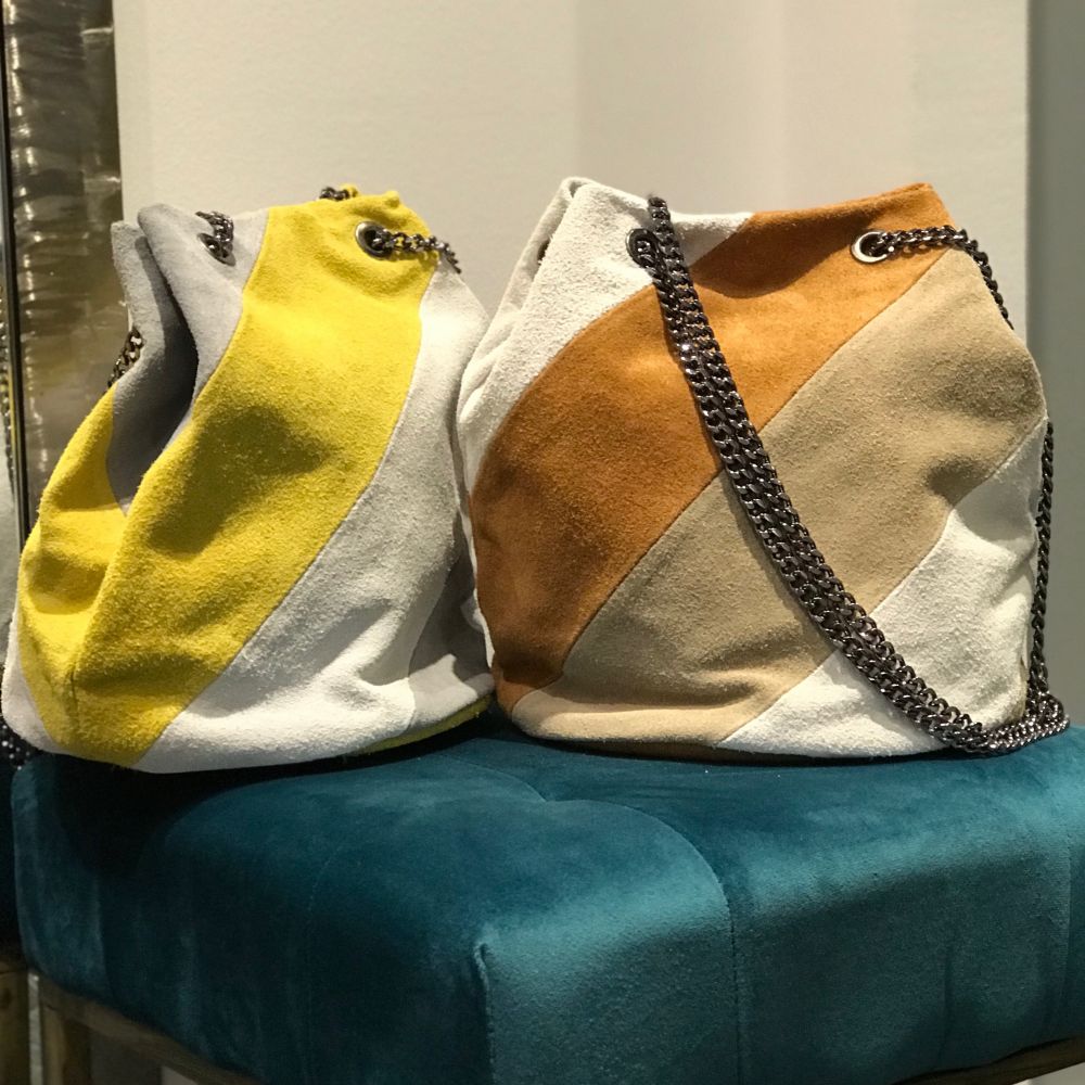 Sac seau en deux coloris pour l'été