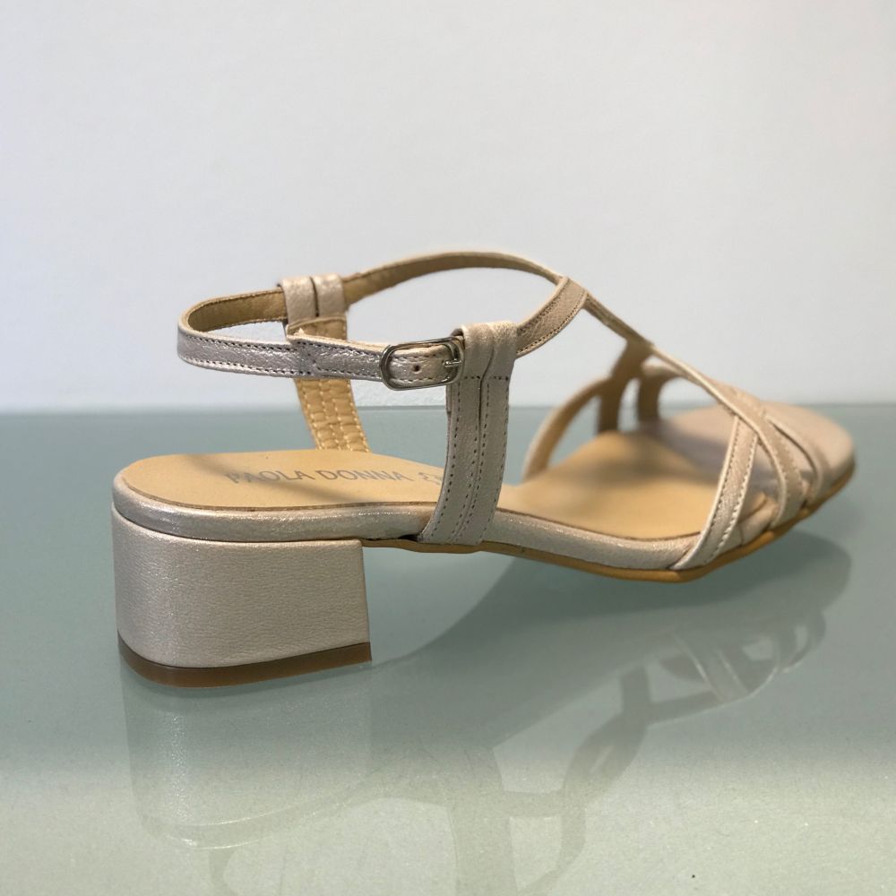 Vente Sandale à talon carré - PAOLA DONNA