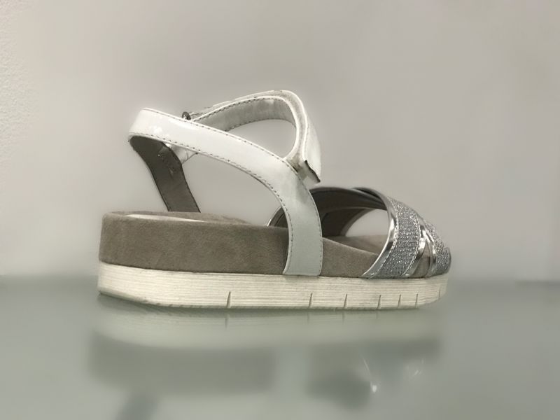 sandale unisa couleur argent