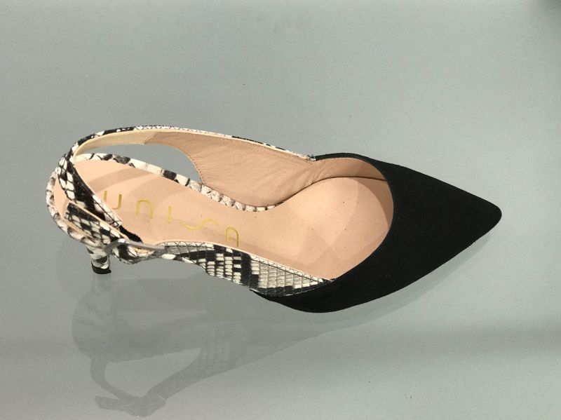 KRISTEN talon imprimé avec bout pointu