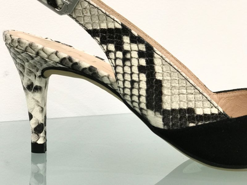 KRISTEN talon imprimé avec bout pointu